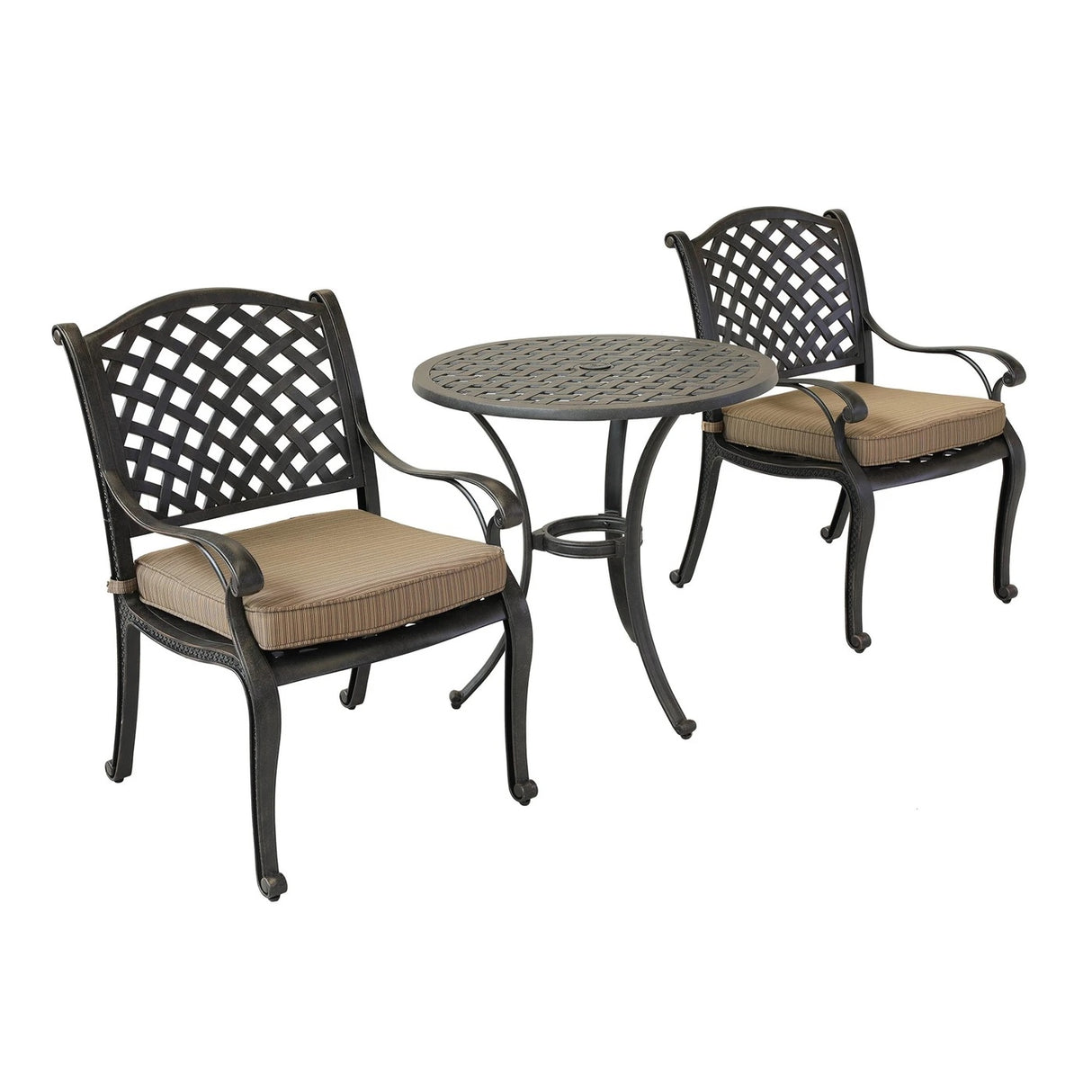 Stonegate Cast Aluminum Cushioned Patio Dining Sets