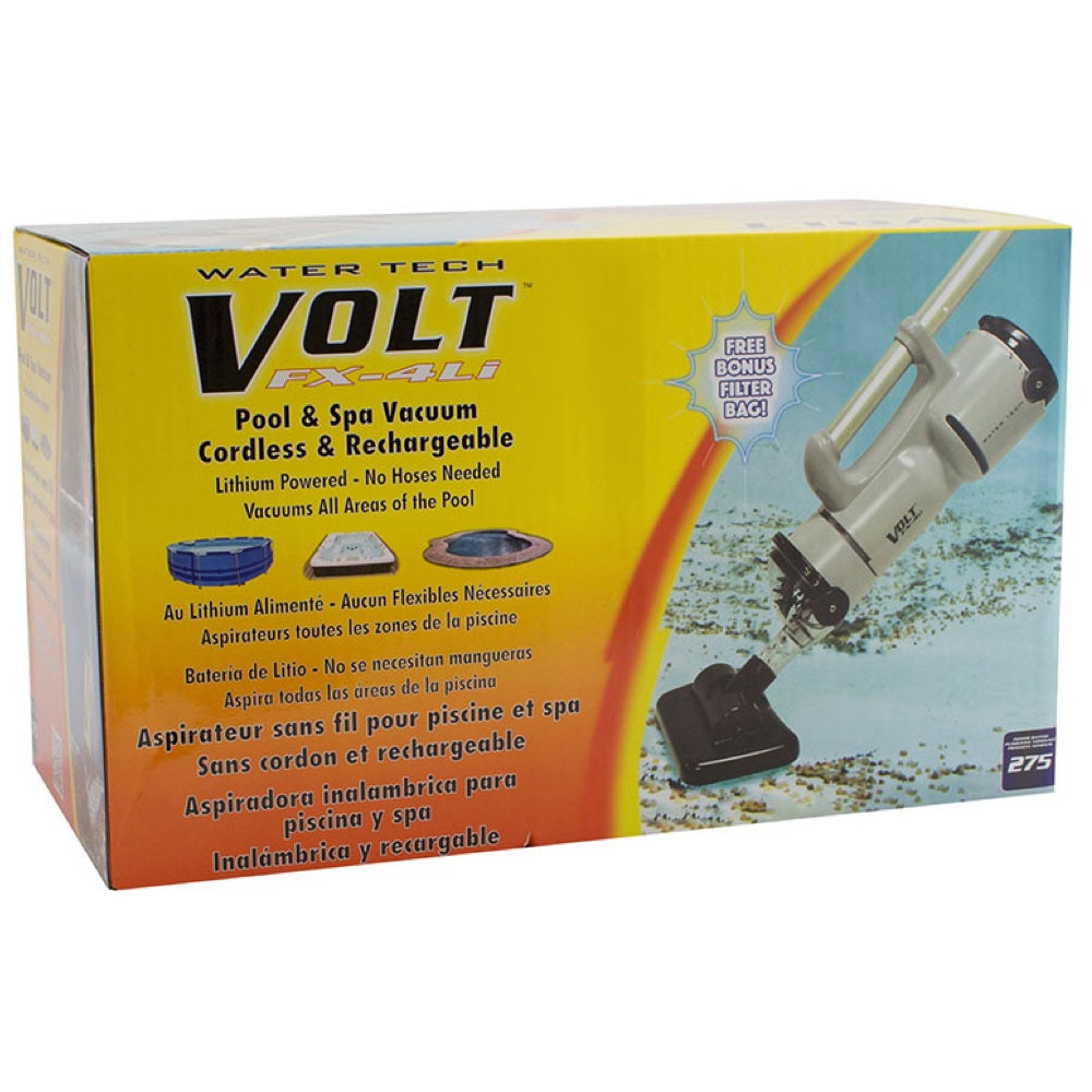 Volt FX-4Li Battery Powered Pool & Spa Vacuum