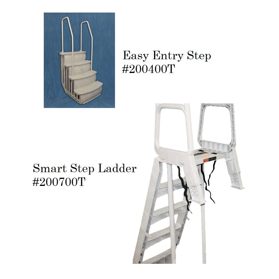 Main Access 36" Easy Entry Pool Step System