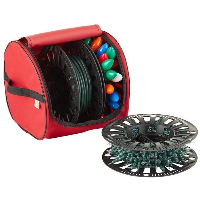 TreeKeeper Santa's Bags Install 'N Store Light Storage Bag with Reels