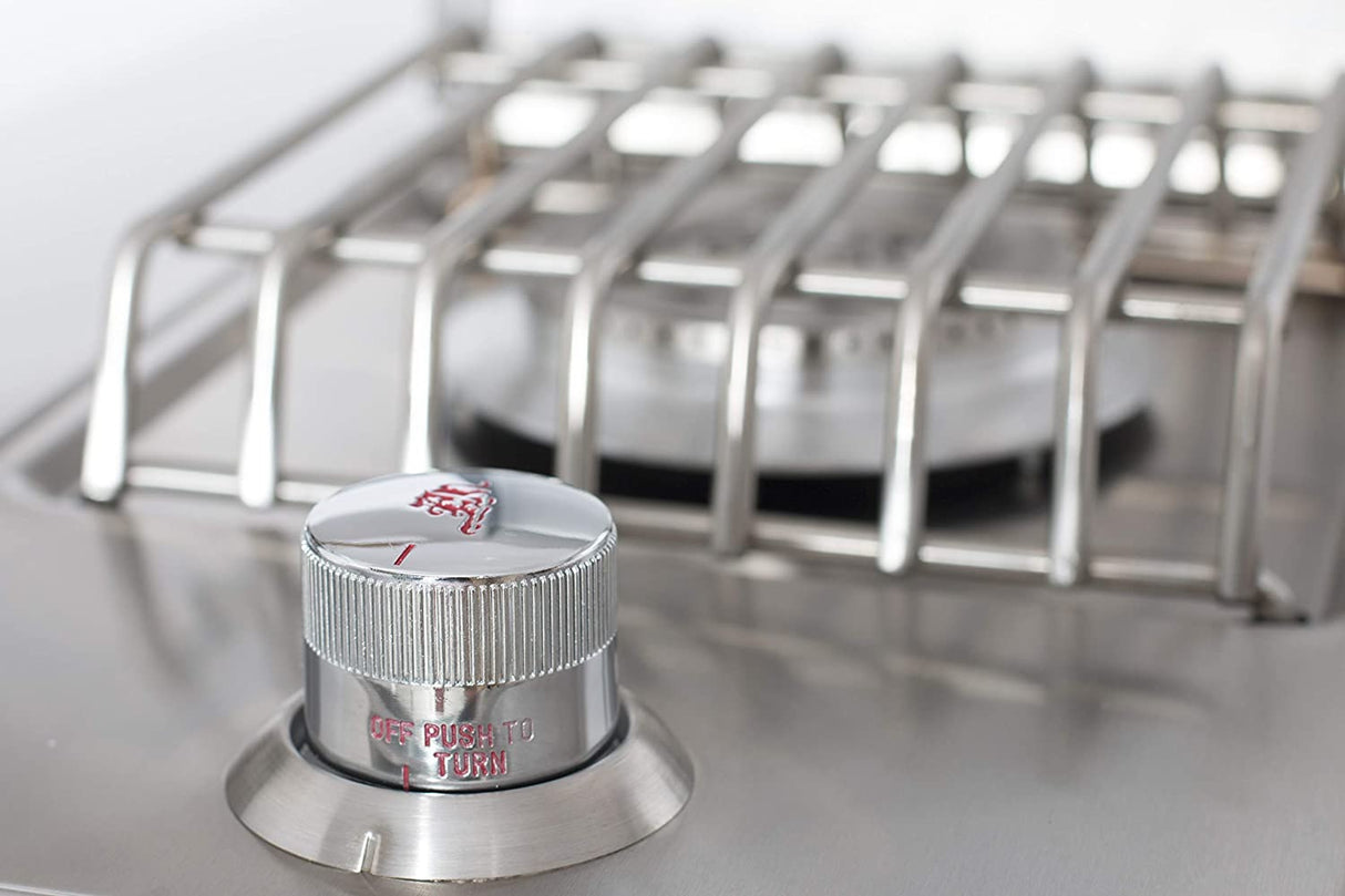 Bull Stainless Steel Drop-In Single Side Burners