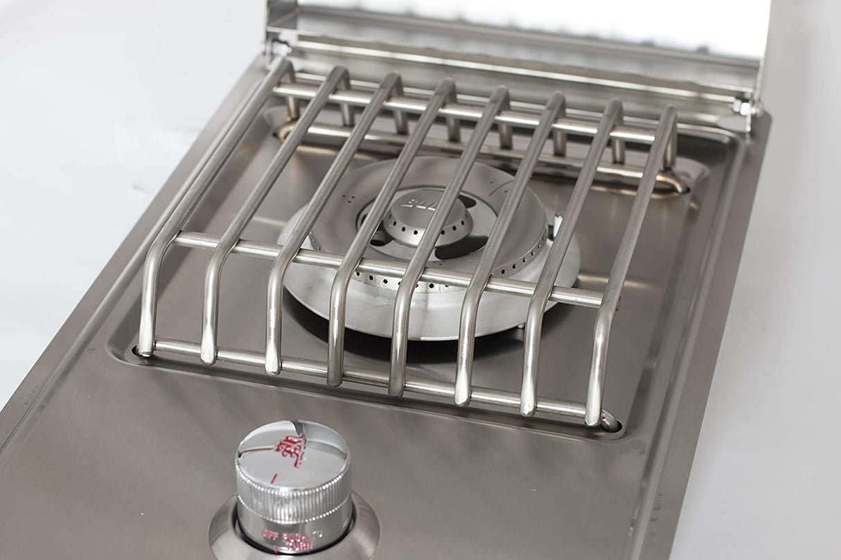 Bull Stainless Steel Drop-In Single Side Burners