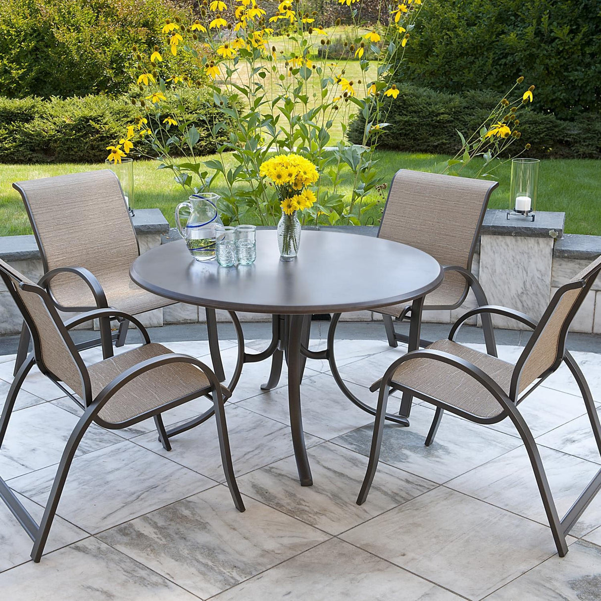 Aruba Sling Patio Dining Sets