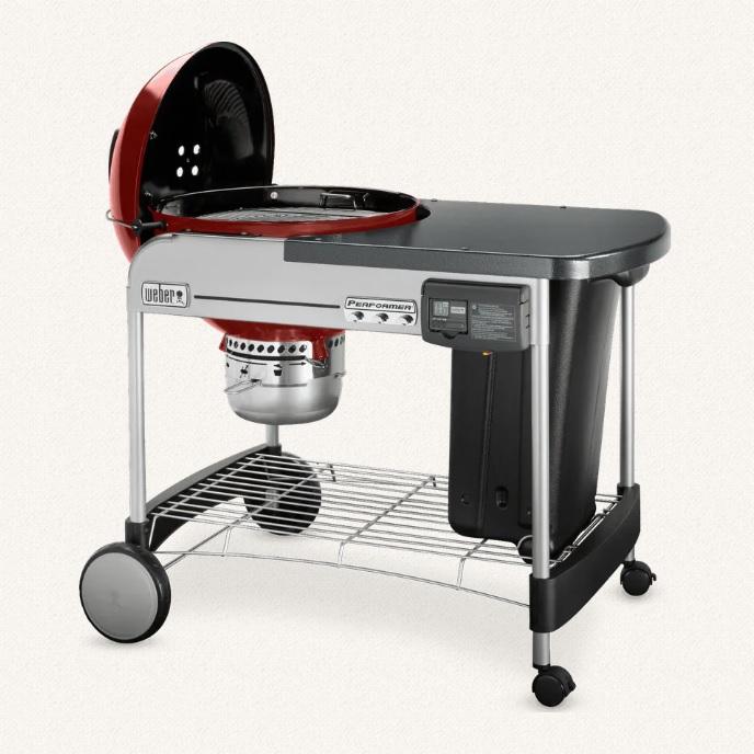Weber Performer Deluxe 22" Crimson Charcoal Grill