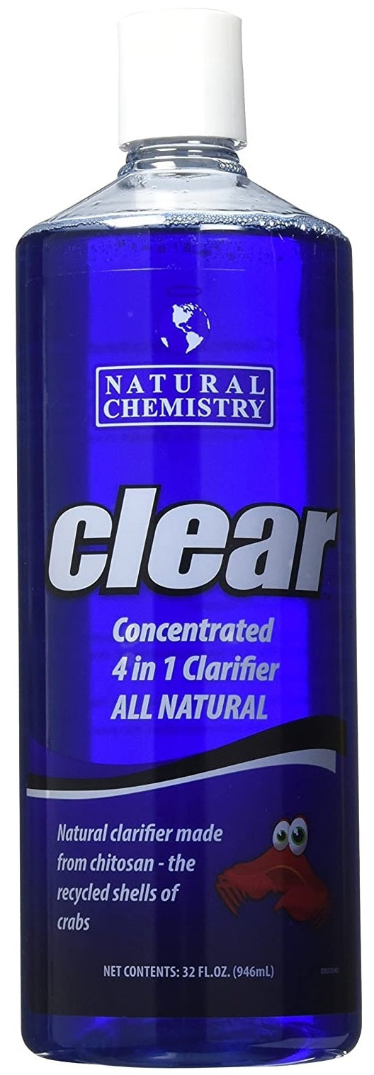 32 oz. Natural Chemistry 3555 Clear 4-in-1 Clarifier