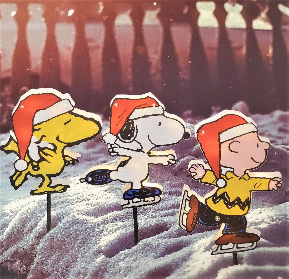 2D Lighted Peanuts® Pathway Markers (Set of 3)