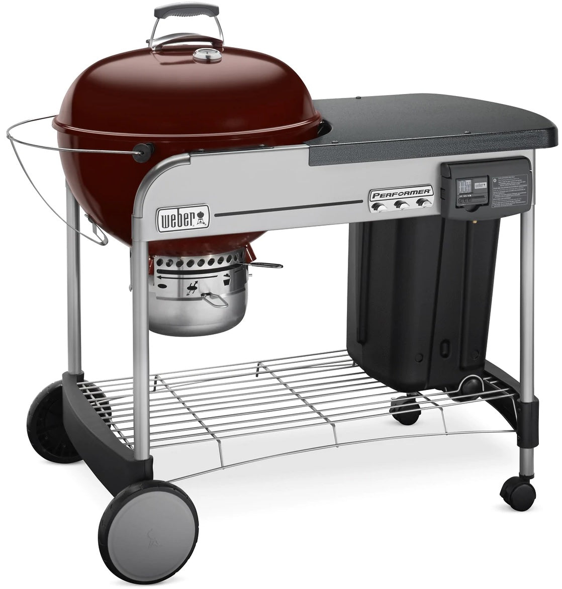 Weber Performer Deluxe 22" Crimson Charcoal Grill