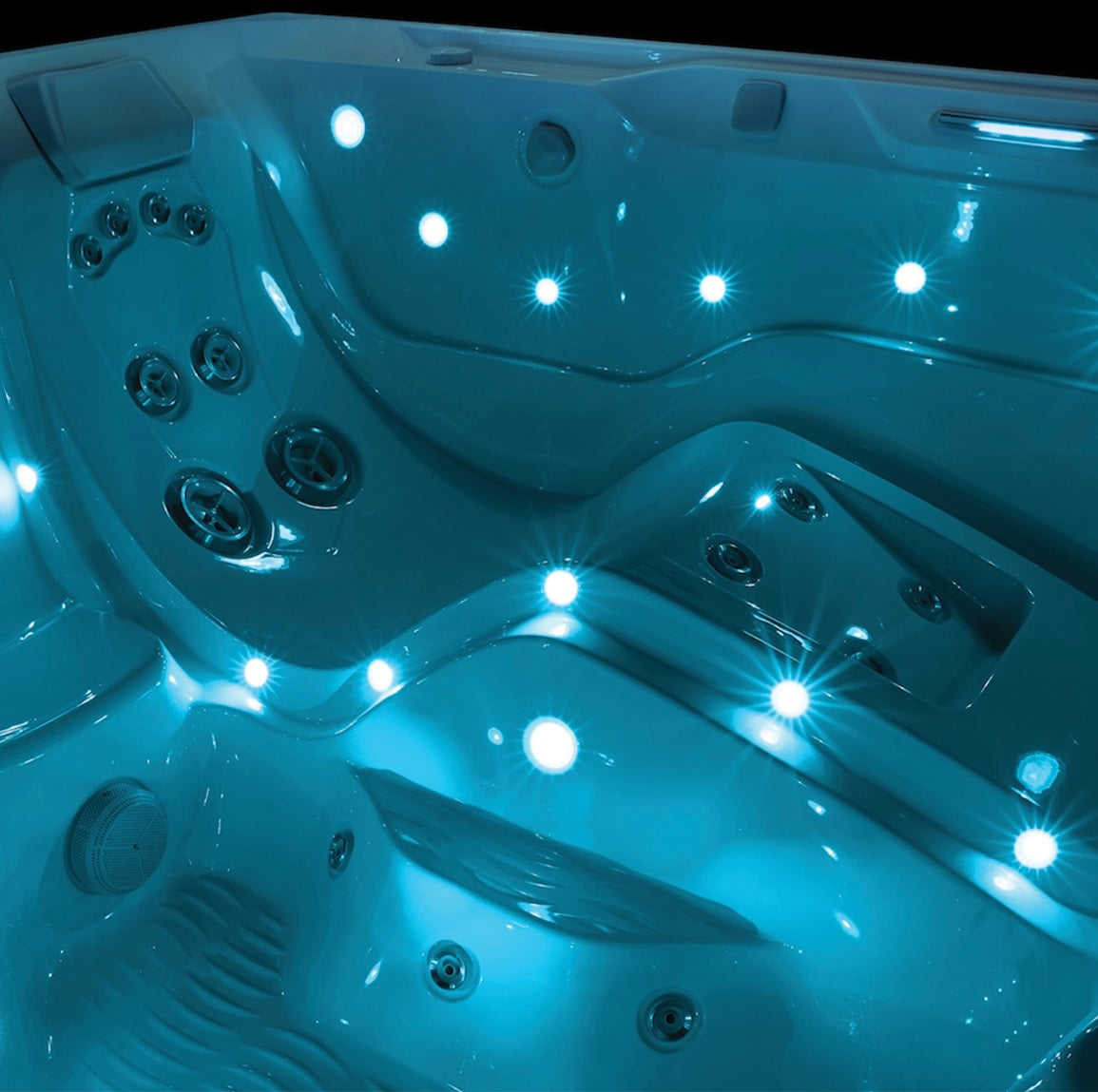 Hot Spring Limelight Collection Flair Hot Tub