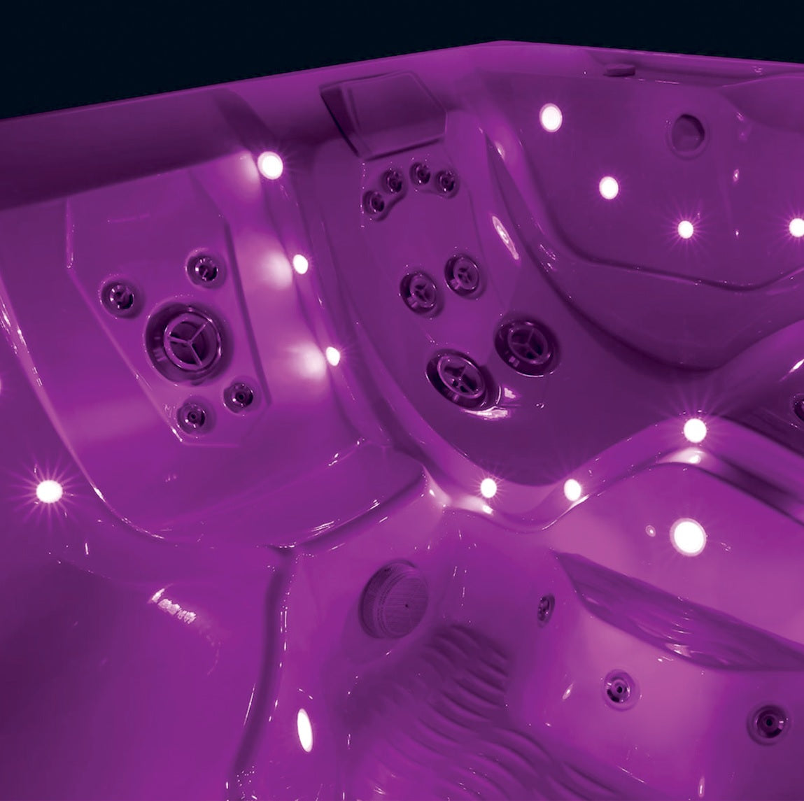 Hot Spring Limelight Collection Flair Hot Tub