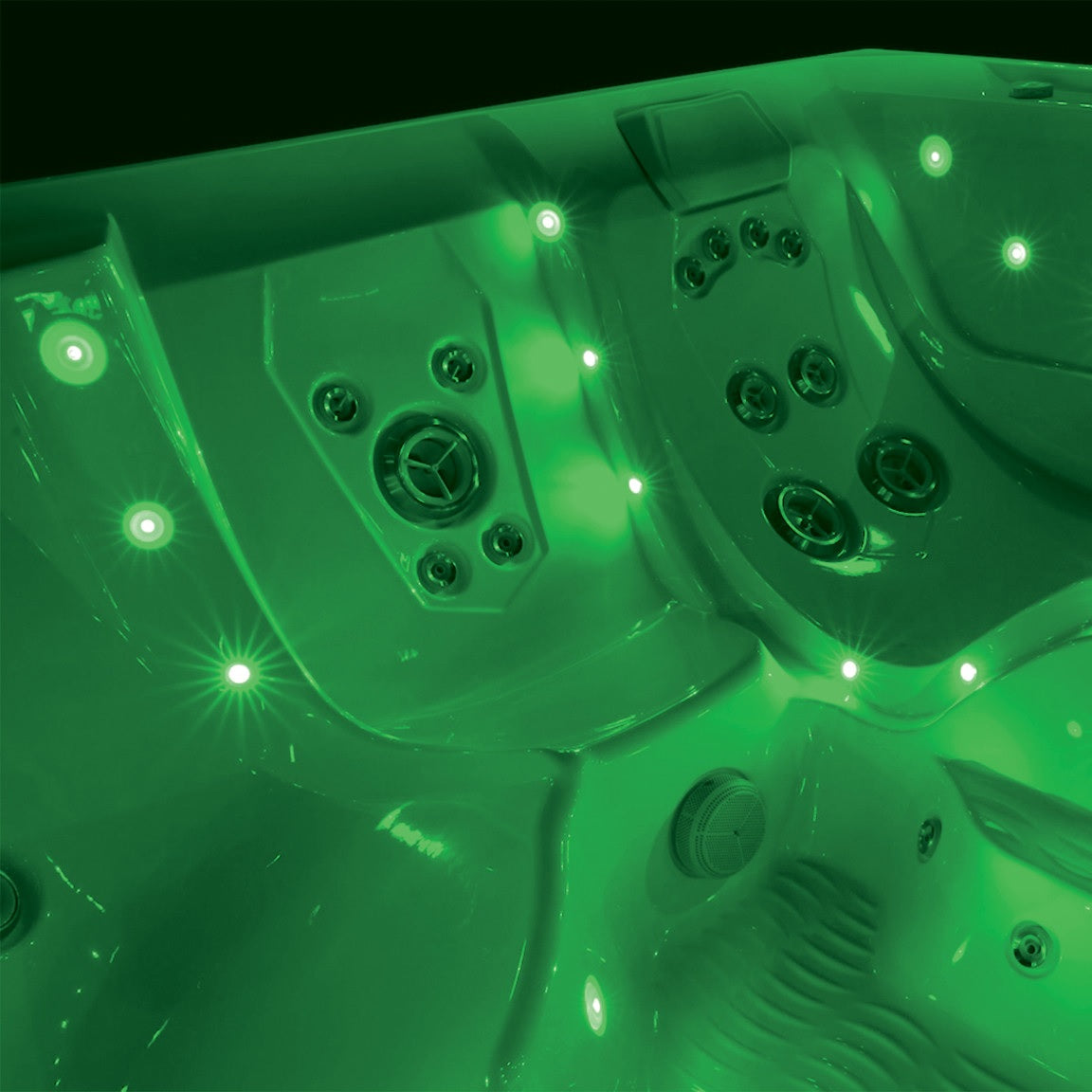 Hot Spring Limelight Collection Flair Hot Tub