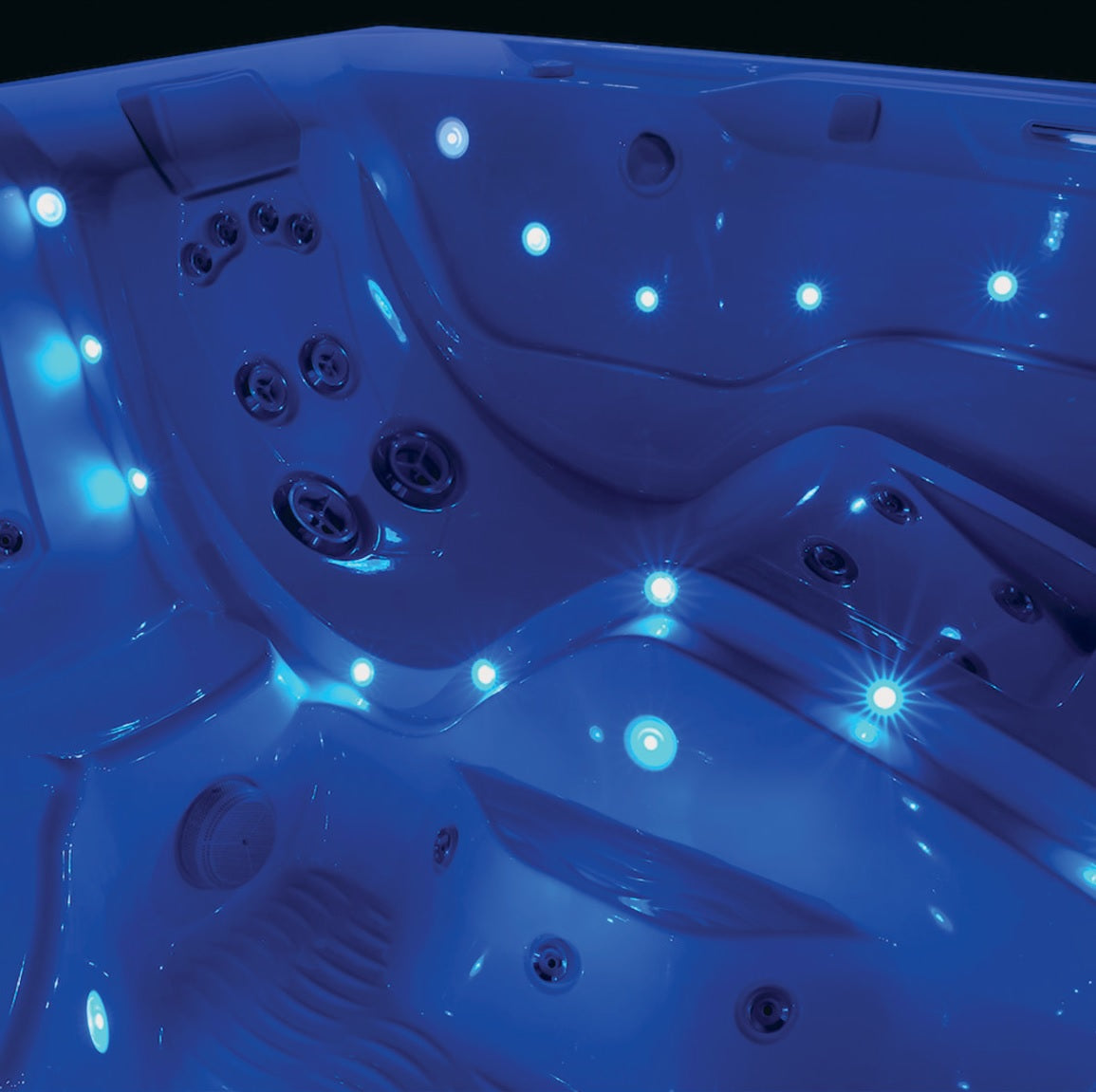 Hot Spring Limelight Collection Flair Hot Tub