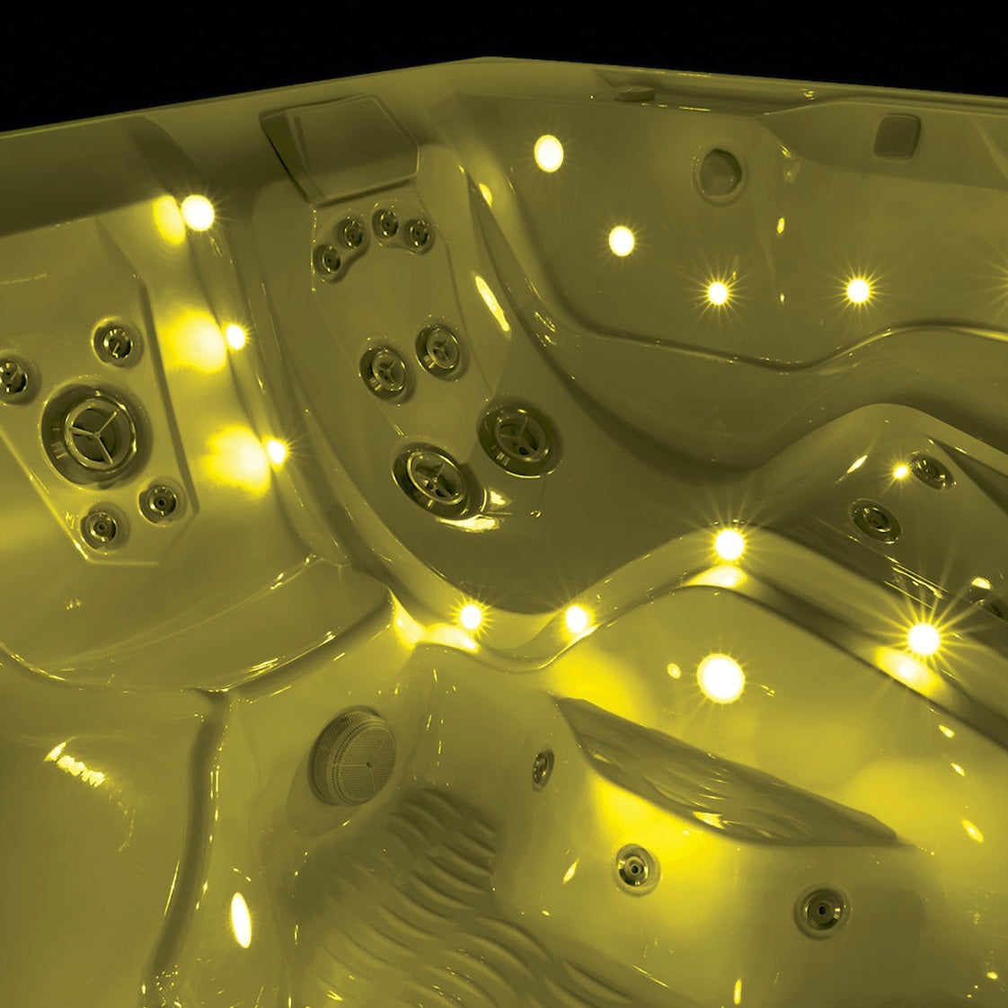 Hot Spring Limelight Collection Flair Hot Tub