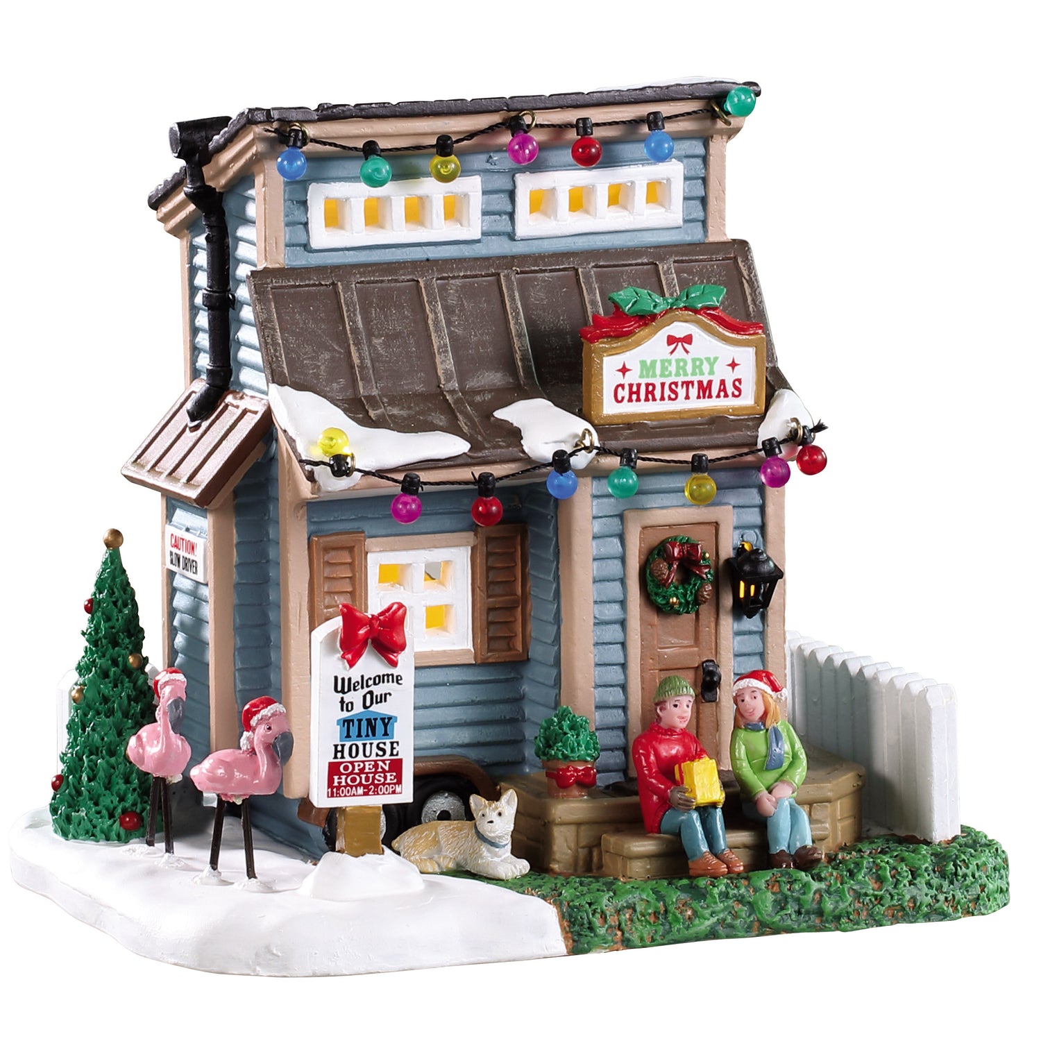 Lemax Vail Village Lighted Building: Our Tiny House #95473