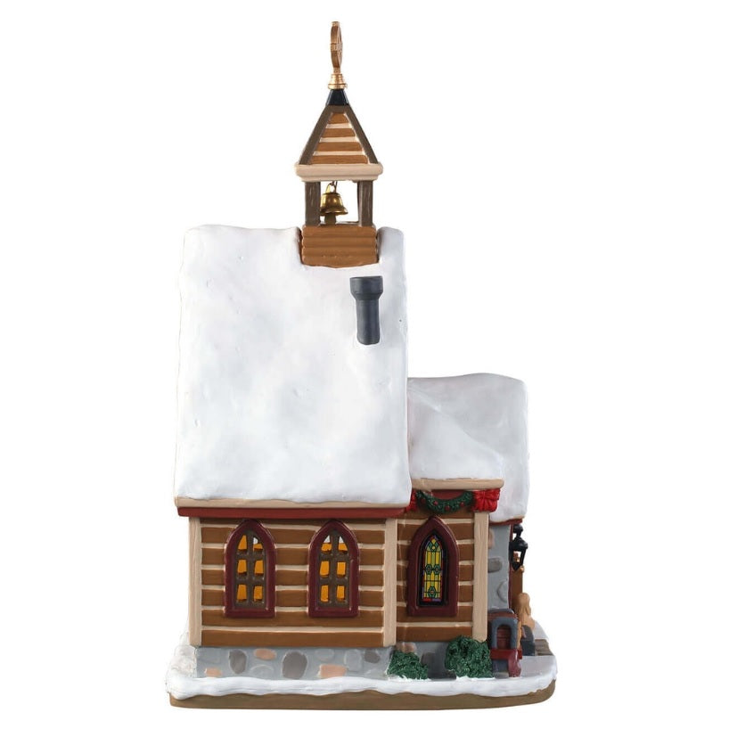 Lemax Vail Village Lighted Building: Pinewood Springs Chapel #95477