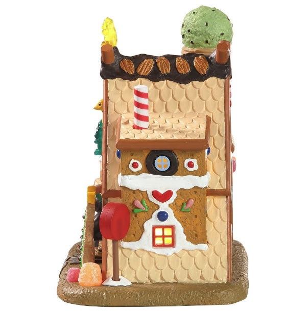 Lemax Sugar N Spice Lighted Building: Gummies & More Candy Store #85436