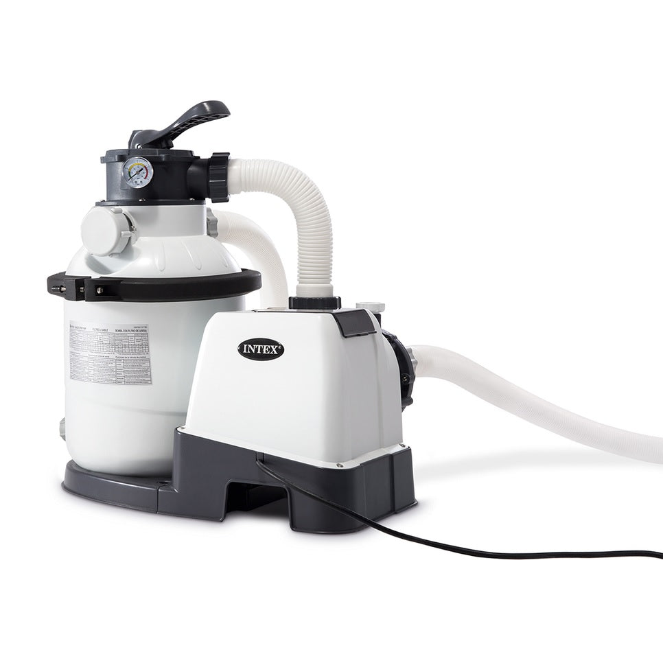 Intex Krystal Clear™ 1200 GPH Sand Filter Pump, 110-120V with GFCI