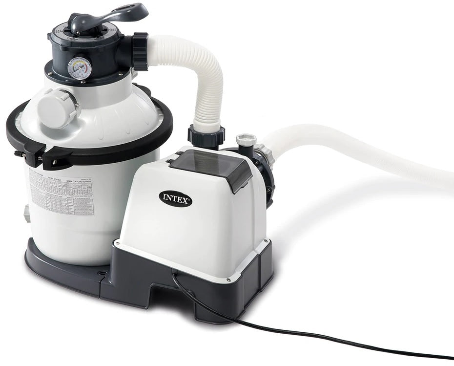 Intex Krystal Clear™ 1200 GPH Sand Filter Pump, 110-120V with GFCI