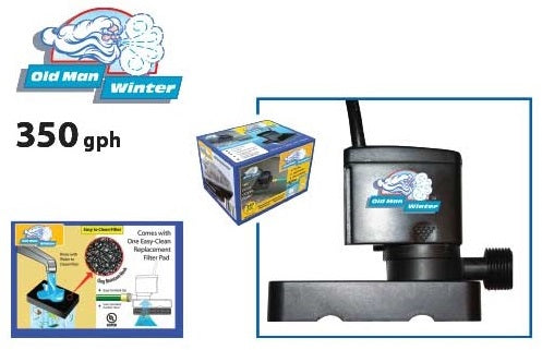 Old Man Winter Cover Pump 350 GPH