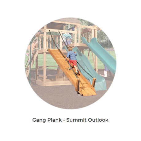 Olympian Outlook XL 4 Play Set by Backyard Adventures