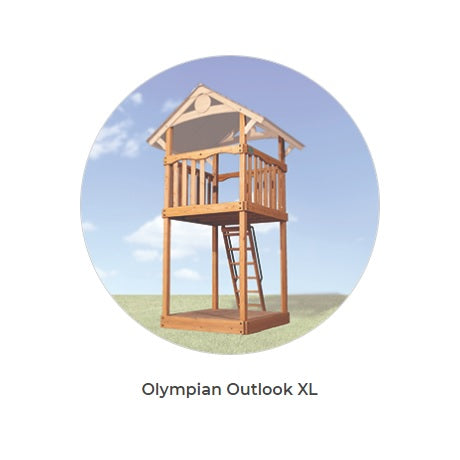 Olympian Outlook XL 4 Play Set by Backyard Adventures