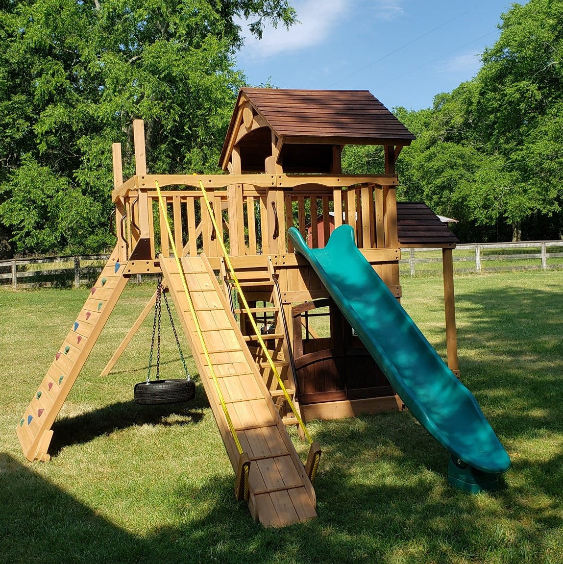 Olympian Outlook XL 4 Play Set by Backyard Adventures