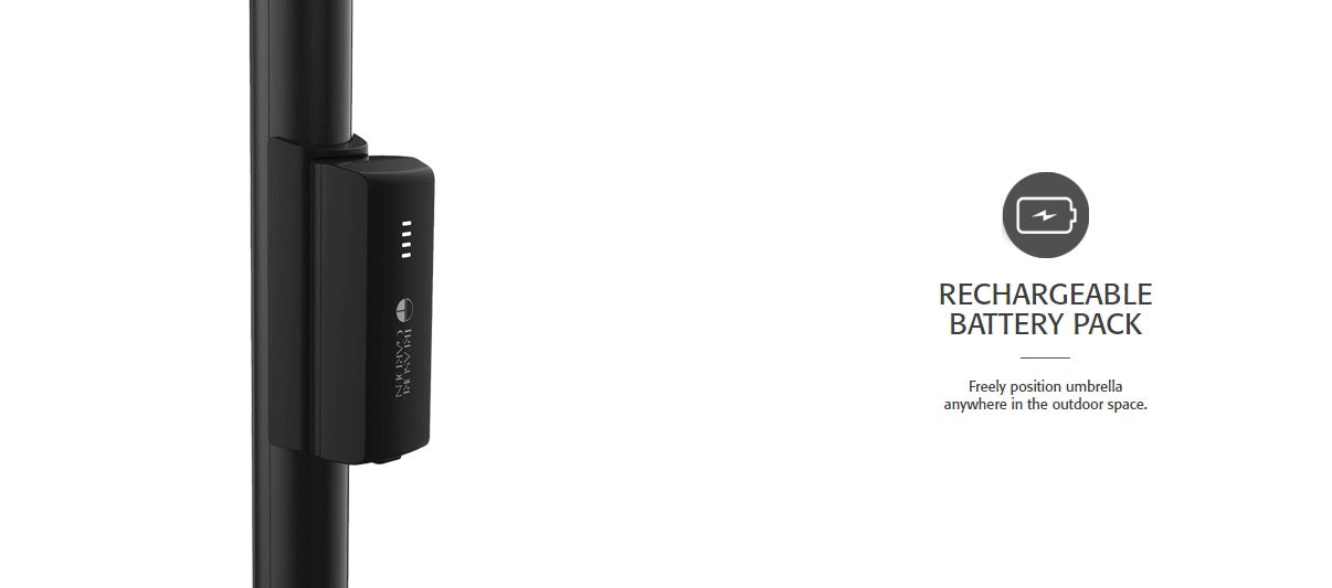 9' Starlux Collar Tilt Market Umbrella in a Bronze Frame with a Champagne Canopy