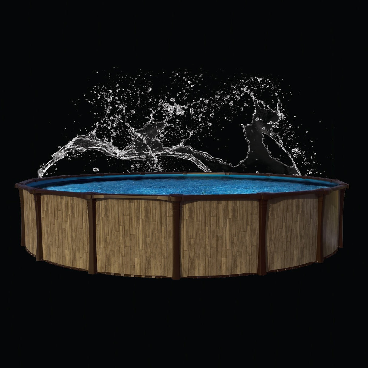 CARVIN® Woodstock 52" Round Resin Above Ground Swimming Pool
