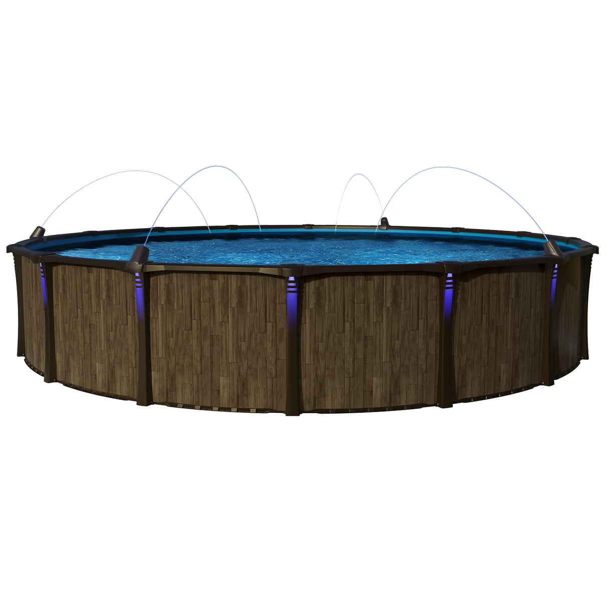 CARVIN® Woodstock 52" Round Resin Above Ground Swimming Pool