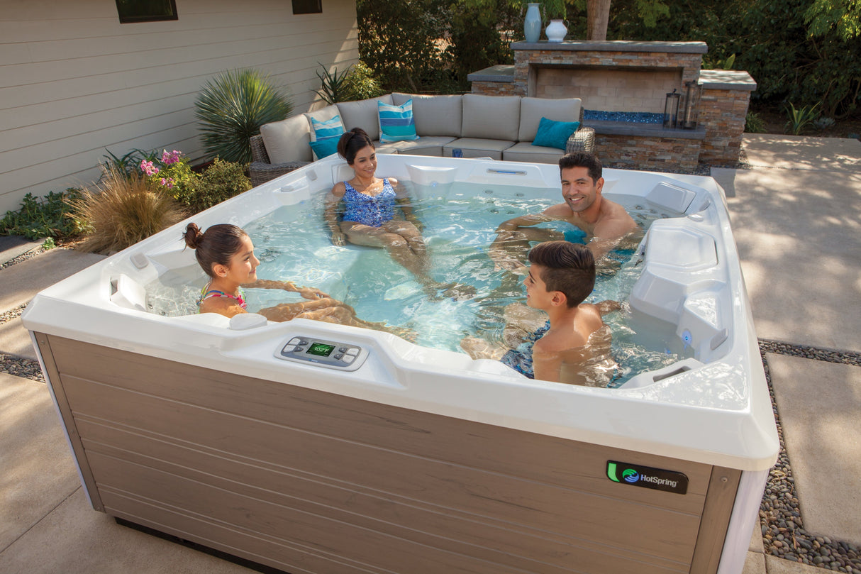 Hot Spring Limelight Collection Pulse Hot Tub