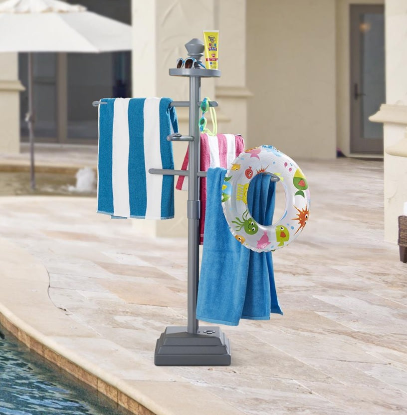 HydroTools Pool Butler Towel Rack