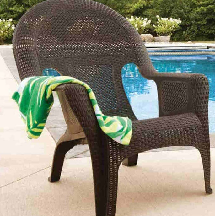 Woven Patio Lounge Chairs
