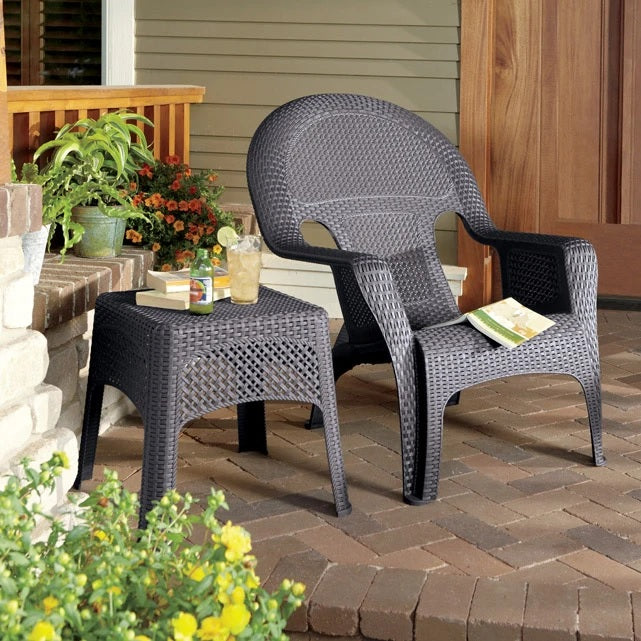 Woven Patio Lounge Chairs