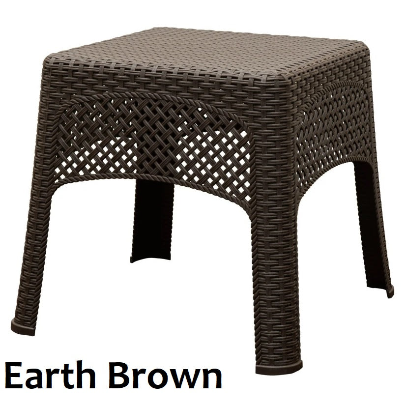 Woven Patio Side Tables