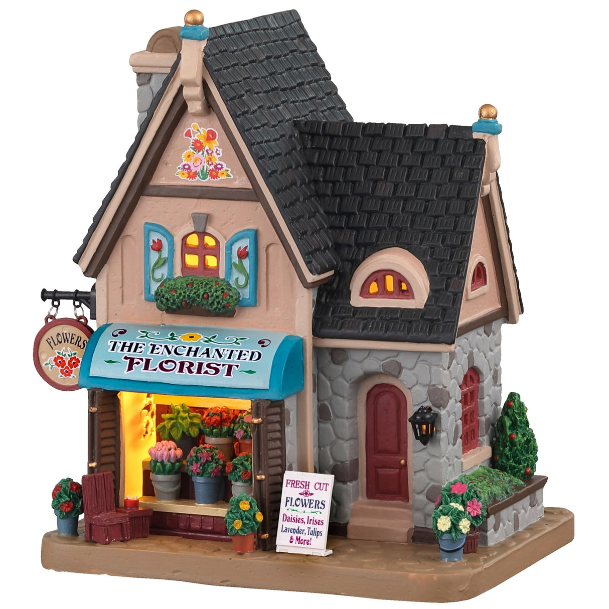 Lemax Caddington Village Lighted Building: The Enchanted Florist #05667