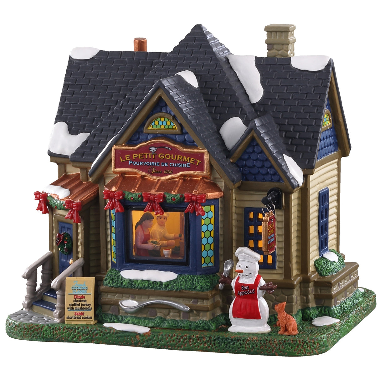 Lemax Caddington Village Lighted Building: Le Petit Gourmet #05685