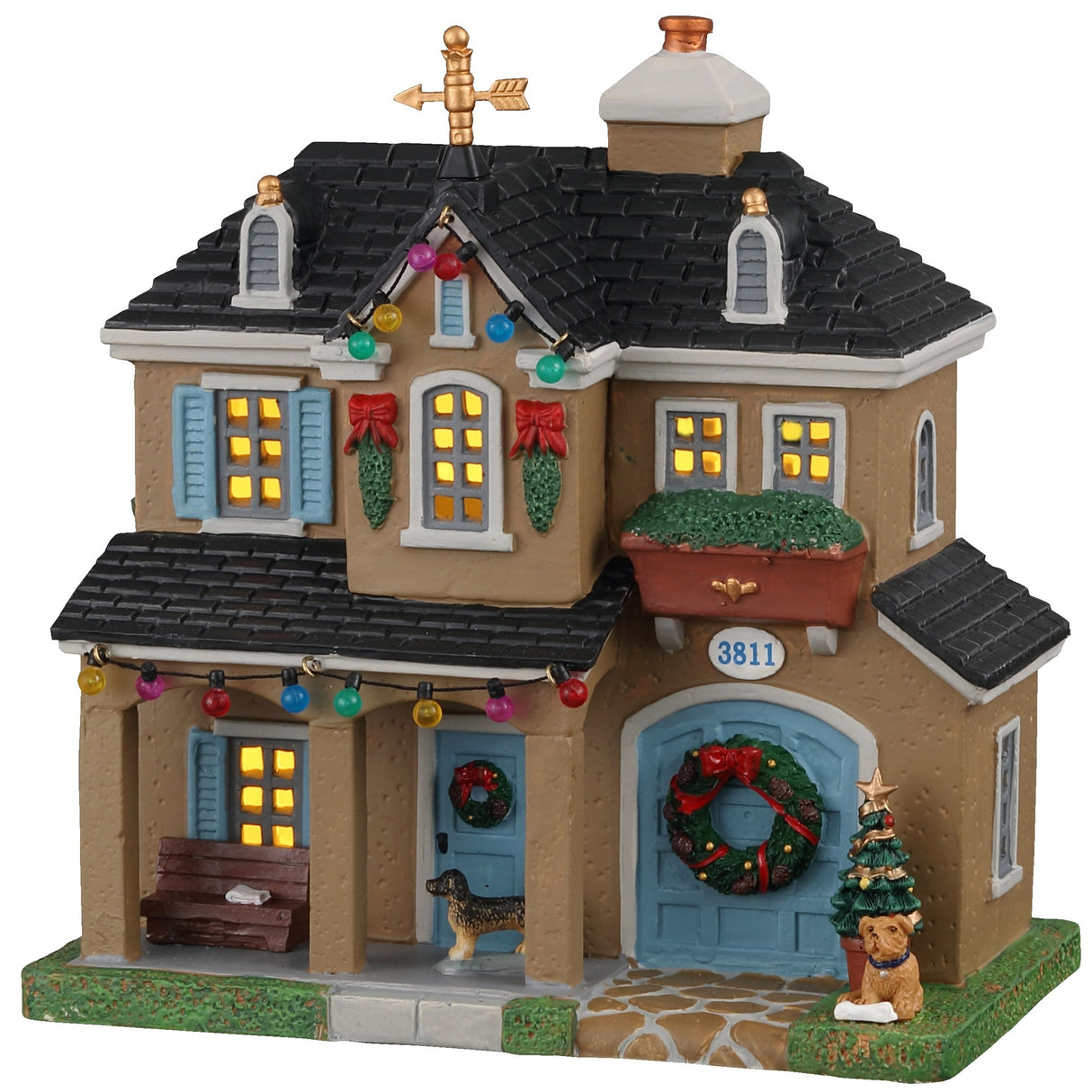 Lemax Caddington Village Lighted Building: Foster Residence #05673