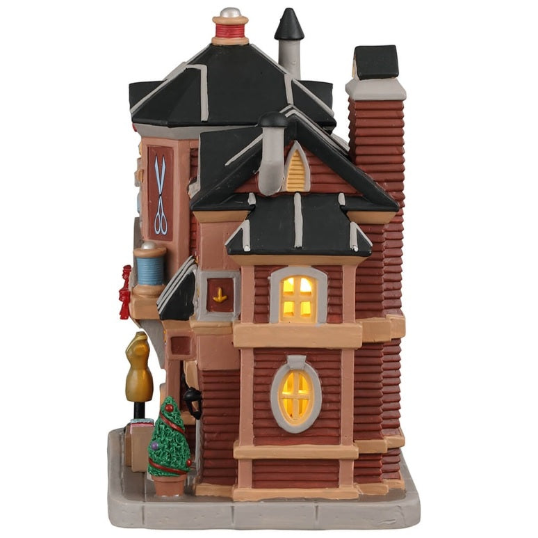 Lemax Harvest Crossing Lighted Building: Stella's Sewing School #05633