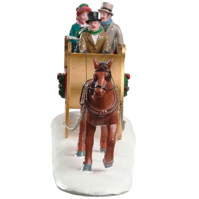 Lemax Caddington Village Table Piece: Victorian Sleigh Ride #93433