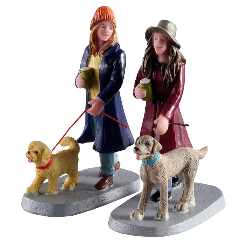 Lemax General Collectible Figurines: Multi-Tasking, Set of 2 #02924