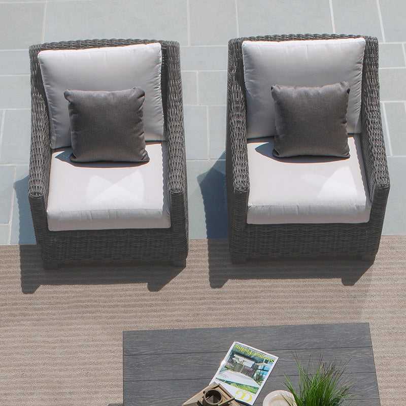 Avallon Cushioned Wicker Seating and Chat Sets