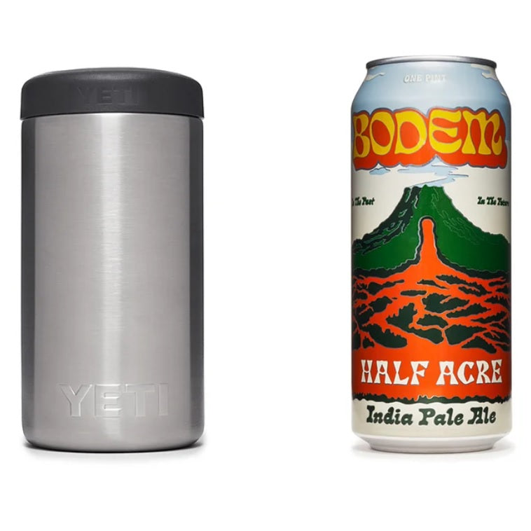 Silver Yeti colster.