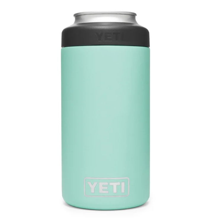 Teal Yeti colster.