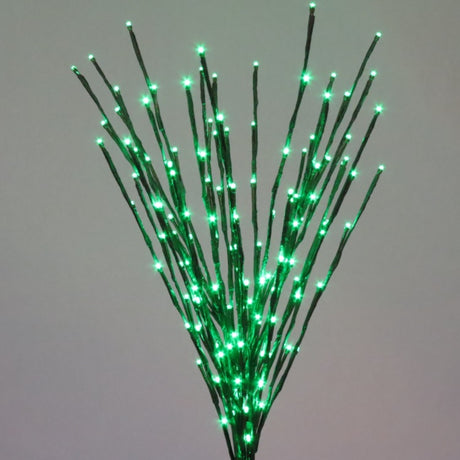 36" LED Twinkle Burst Twig Bush Wire Decor