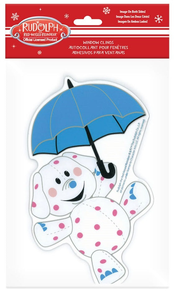 Rudolph the Red-Nosed Reindeer Gel Window Cling