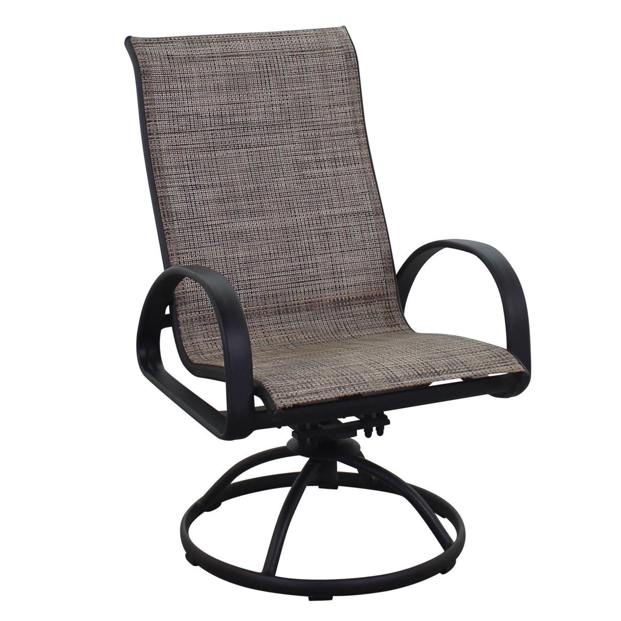 Dublin Brown Sling Patio Dining Sets