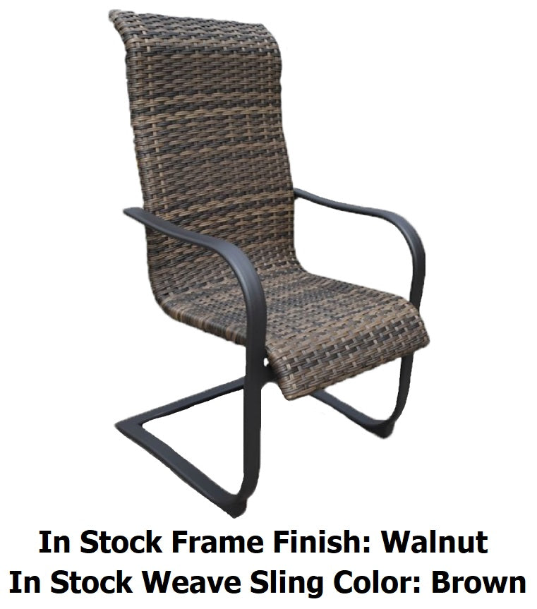 Dublin Woven Sling Spring Patio Dining Sets