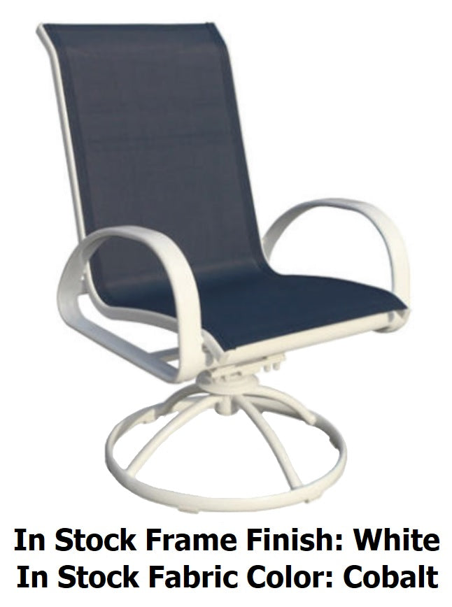 Dublin Cobalt Sling Patio Dining Sets