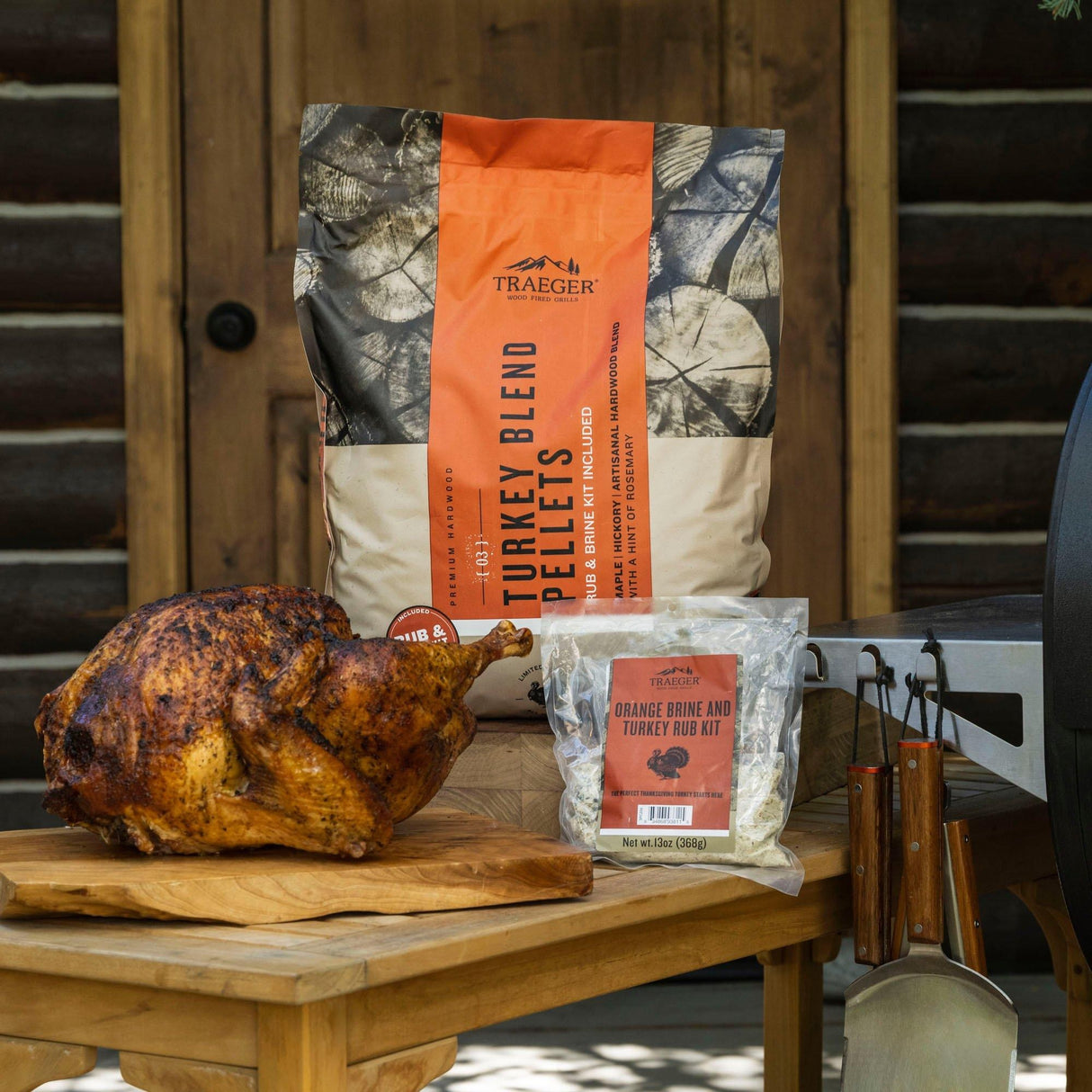 Traeger Turkey Blend with Brine Wood Pellets 20 lb. Bag