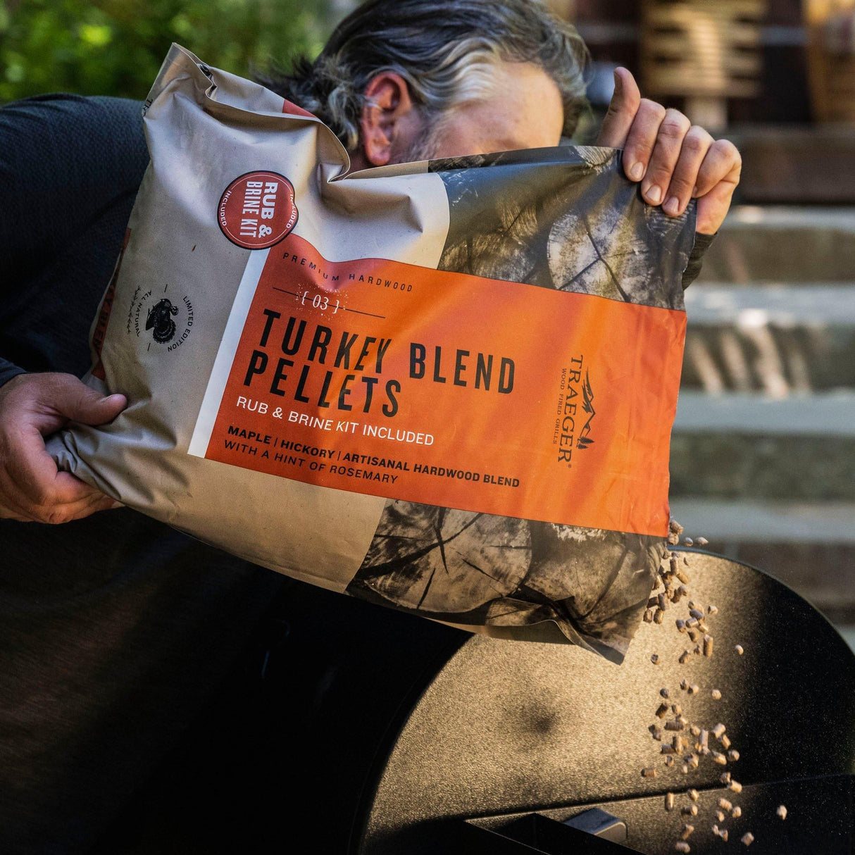 Traeger Turkey Blend with Brine Wood Pellets 20 lb. Bag