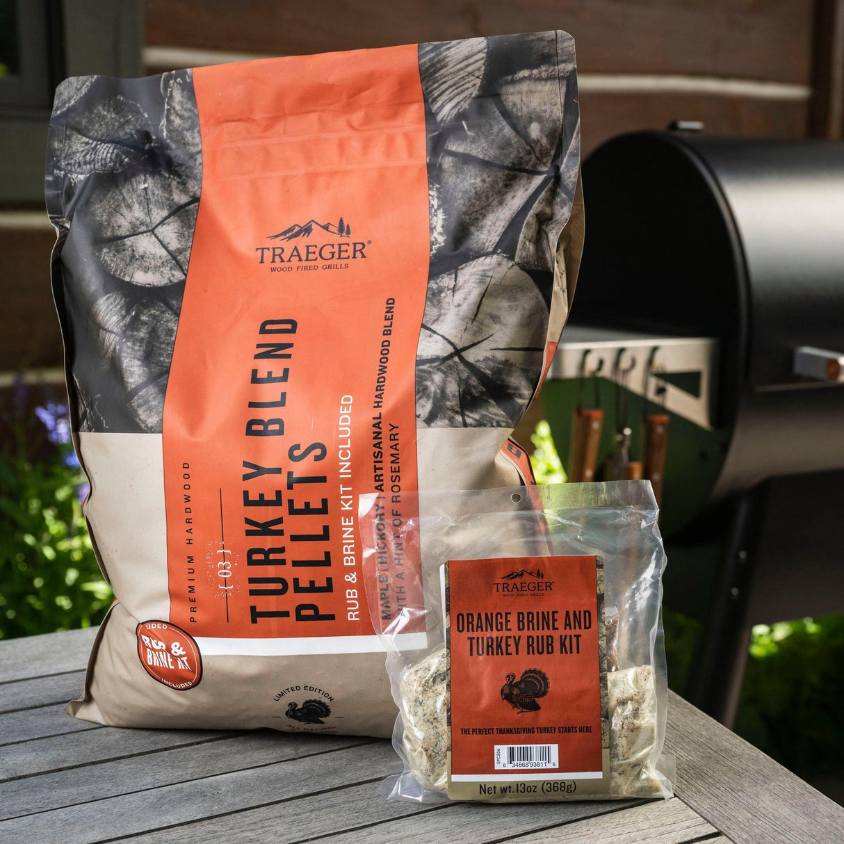 Traeger Turkey Blend with Brine Wood Pellets 20 lb. Bag
